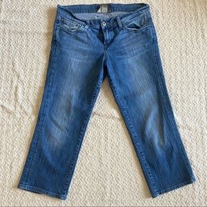 Lucky brand crop Jeans size 8